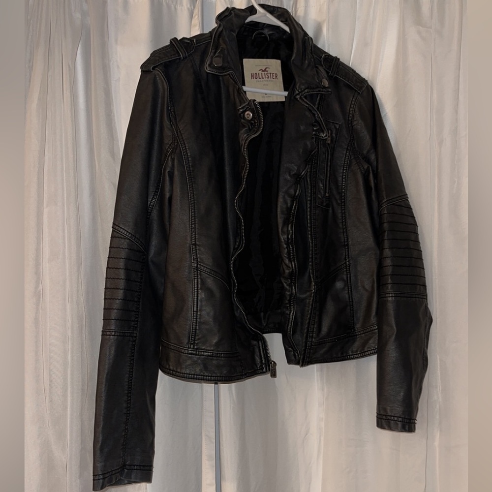Faux Leather Jacket
